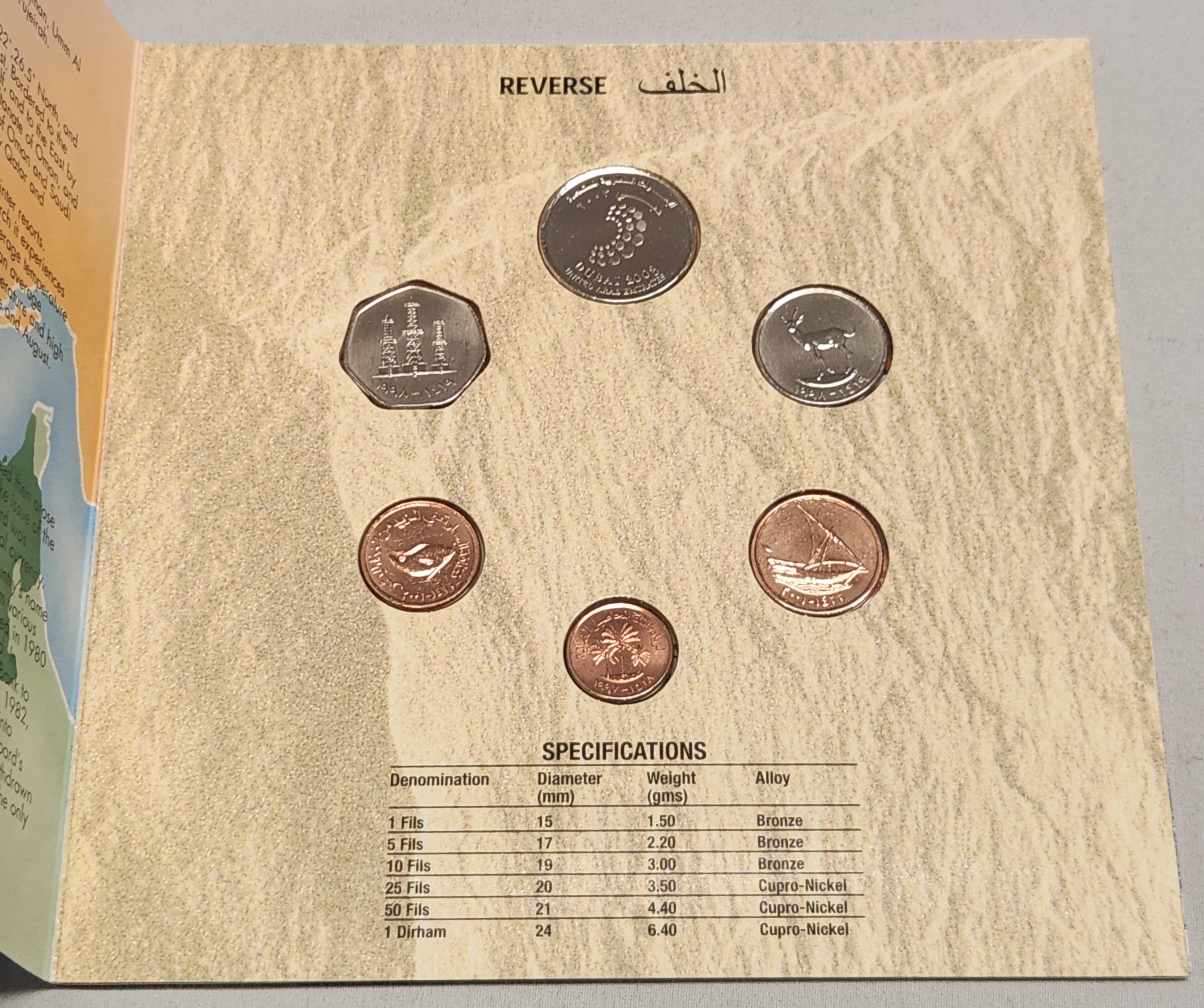 United Arab Emirates Mint Set (1997–2003)